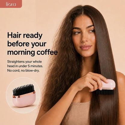 Hot Comb Straightener & Heated Brush