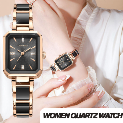 Women’s Rectangular Quartz Watch
