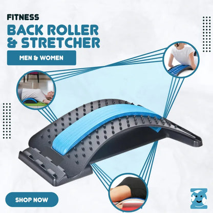 Lumbar Back Stretcher Relieve Pain & Realign Your Spine Naturally