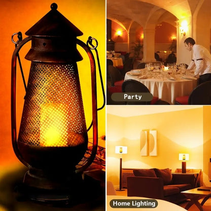 LED Flame Effect Bulb – Realistic Flickering Light for a Warm