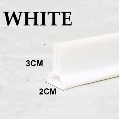 Waterproof Silicone Shower Strip – Self Adhesive Bathroom Water Stopper