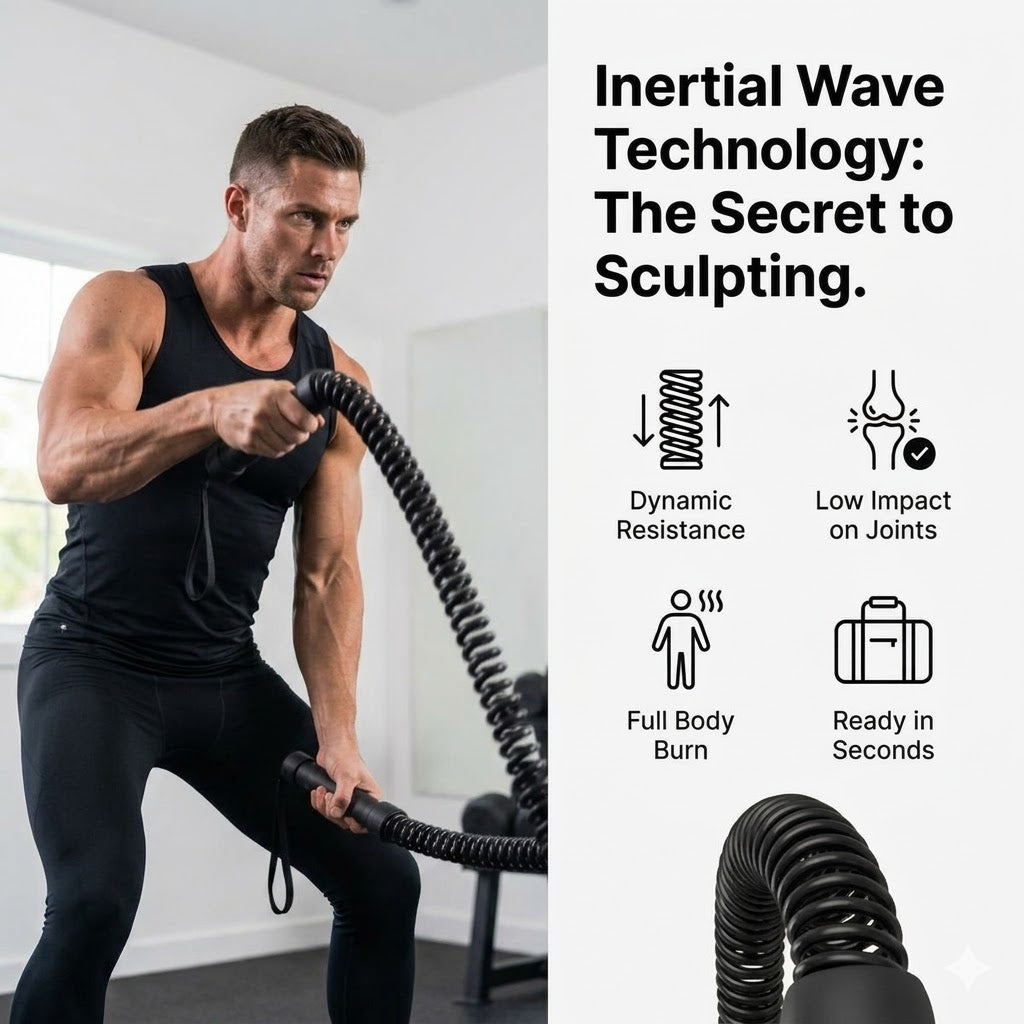 Strength Training Bar – Ergonomic Grip Muscle & Arm Trainer