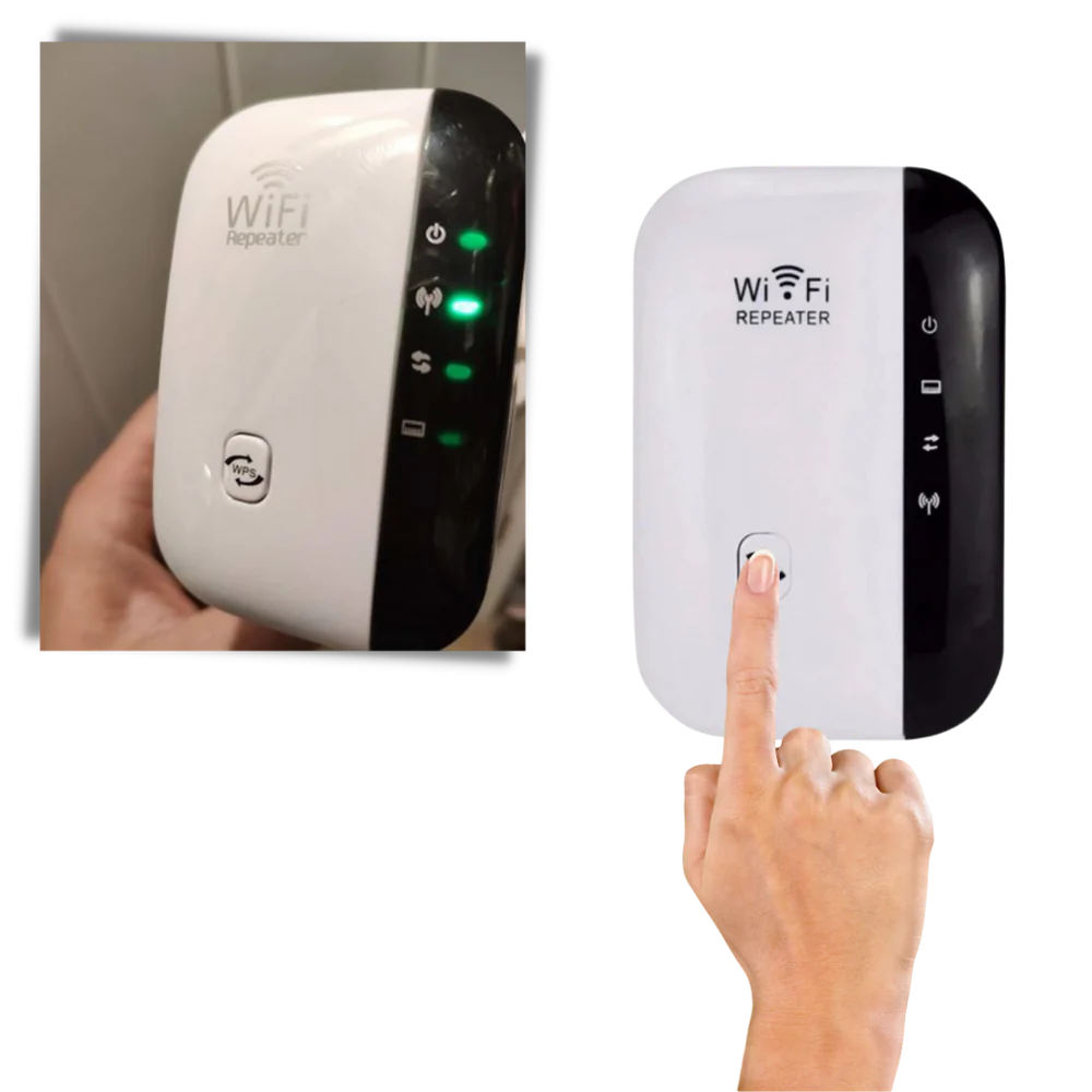 Wireless WiFi Repeater Extender – Long Range Signal Amplifier