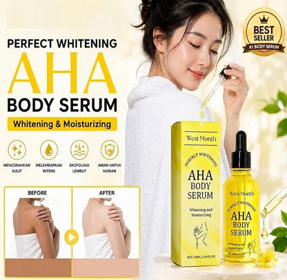 Vitamin C + AHA Body Serum – Brightening & Moisturizing Skin Care