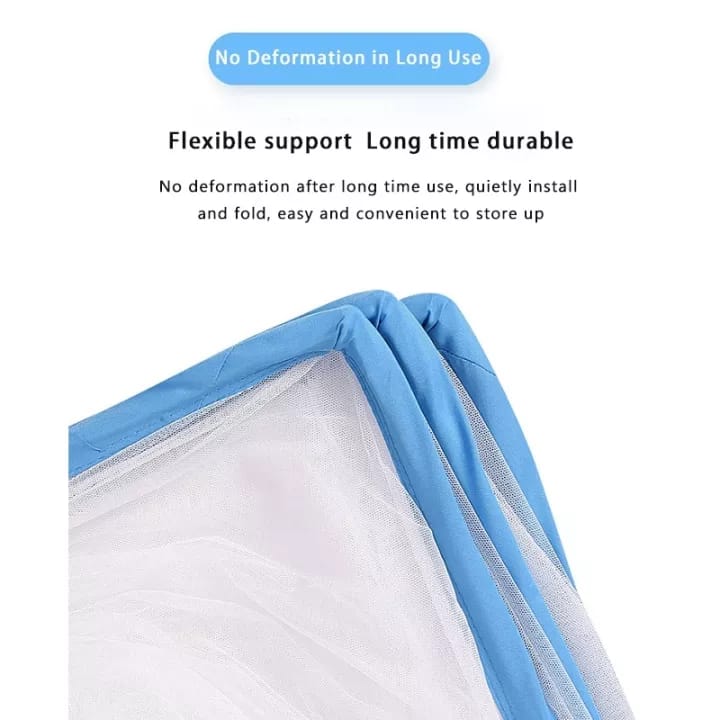 Foldable mosquito net - 360 degree rotation