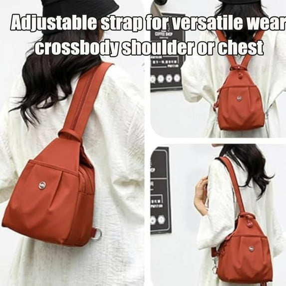 Women's Mini Oxford Backpack – Lightweight, Chic & Travel-Ready