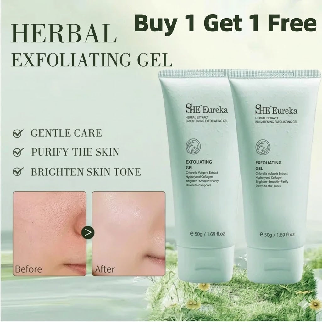 Exfoliating Gel for Face & Body – Deep Clean Scrub (Buy 1 Get 1 Free)