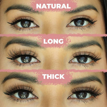 Reusable Adhesive Eyelashes – Instant Glam, Zero Glue