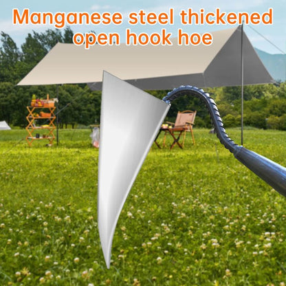 Jingsida Carbon Steel Triangular Hoe Soil Digging Tool