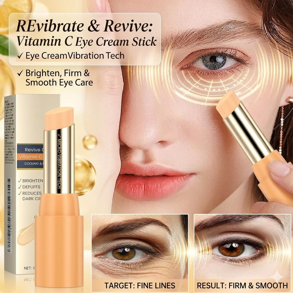 Vitamin C Eye Cream Stick – Brighten, Firm & Smooth Eye Care