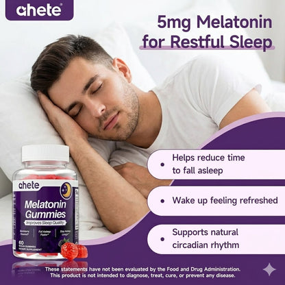 Sleep Gummies – Melatonin & Vitamin B6 Nighttime Support