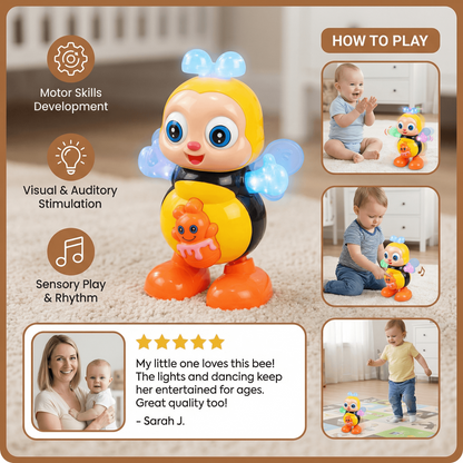 Dancing Musical Bee – Interactive Educational Toy for Babies & Toddlers