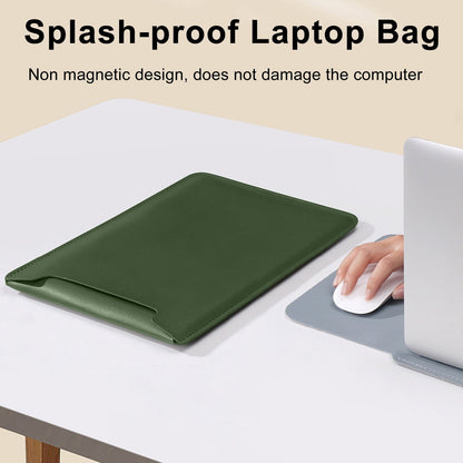 Waterproof Leather Laptop Sleeve