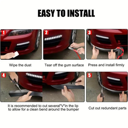 100" Universal Rubber Bumper Lip