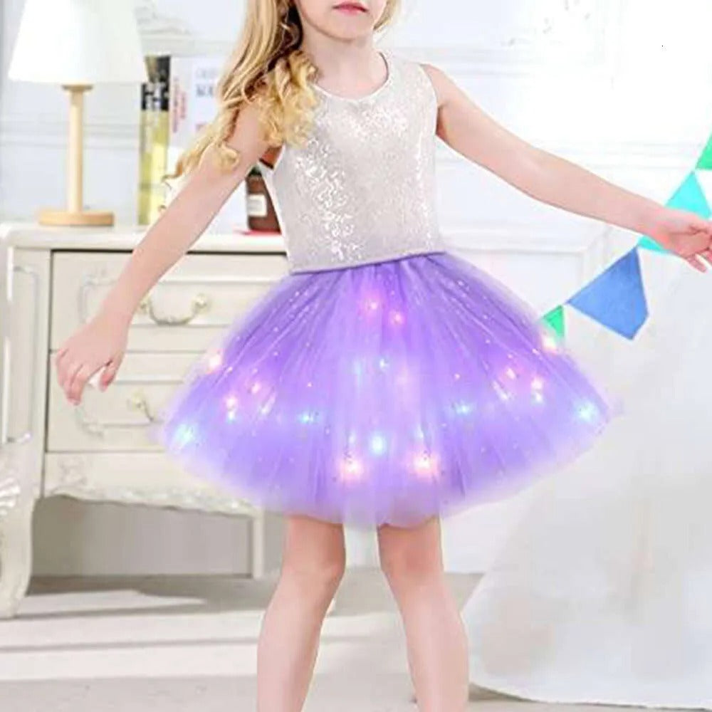 Magical & Luminous LED Tutu Skirt — Light Up the Fun