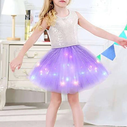Magical & Luminous LED Tutu Skirt — Light Up the Fun