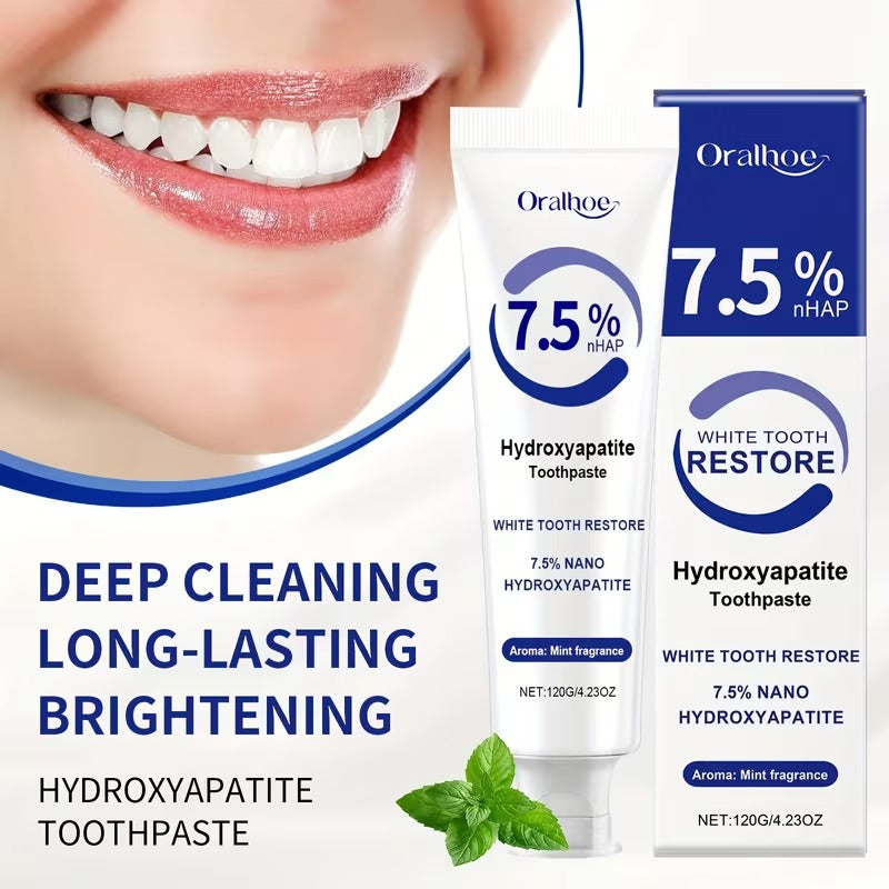 Hydroxyapatite Deep Cleaning Toothpaste – Fresh Mint & Anti-Cavity Care