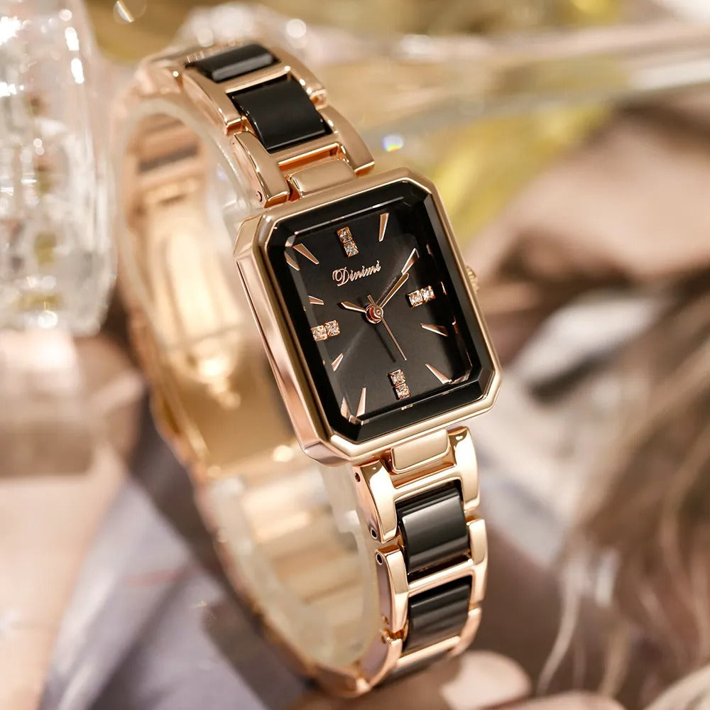 Women’s Rectangular Quartz Watch
