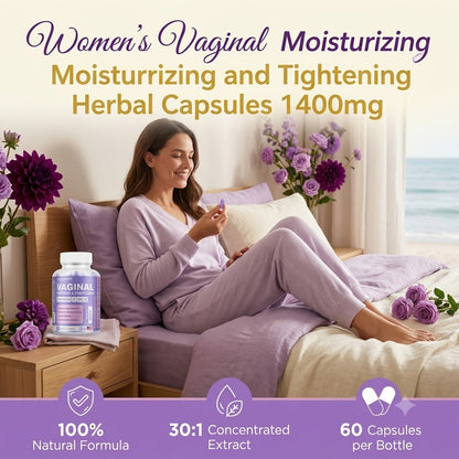 Women Vaginal Mosturizing and Tightening Herbal Capsules 1400mg