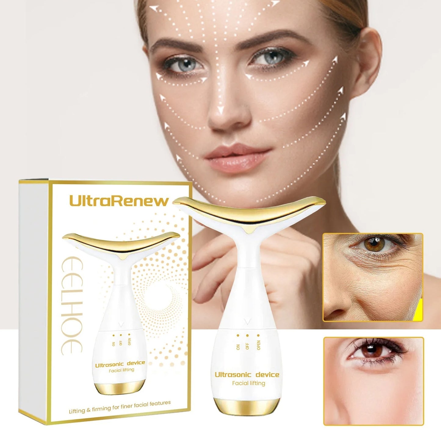 Fivfivgo™ UltraRenew Ultrasonic Facelift Device