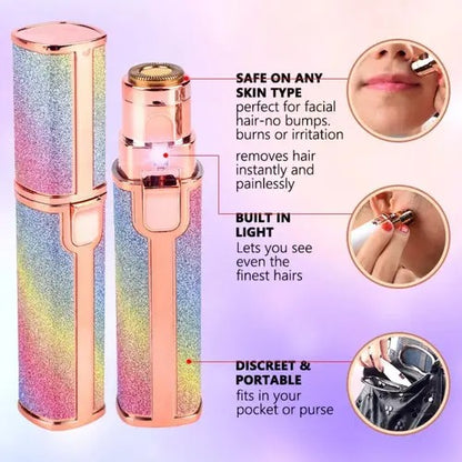 2-in-1 Facial Hair Remover – Gentle Precision Hair Removal Tool