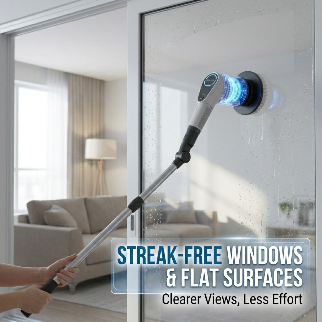 9-in-1 Wireless Electric Cleaning Brush for Kitchen & Home