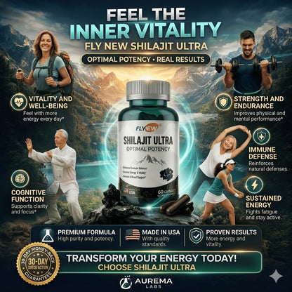 Shilajit Capsules – Energy, Immunity & Vitality Support