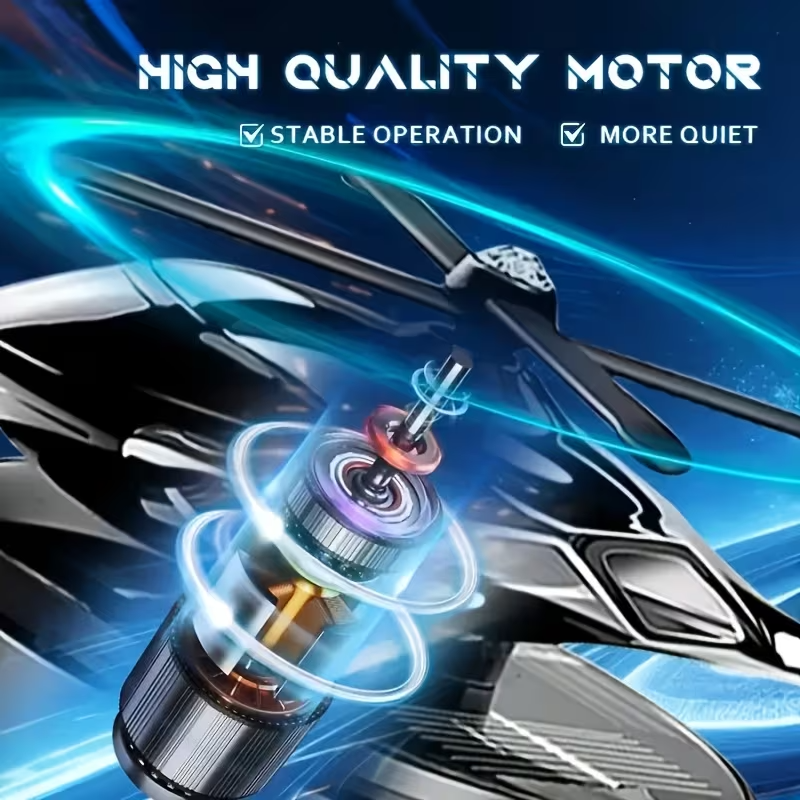 Solar Helicopter Car Air Freshener – Long-Lasting Aromatherapy Dashboard Ornament
