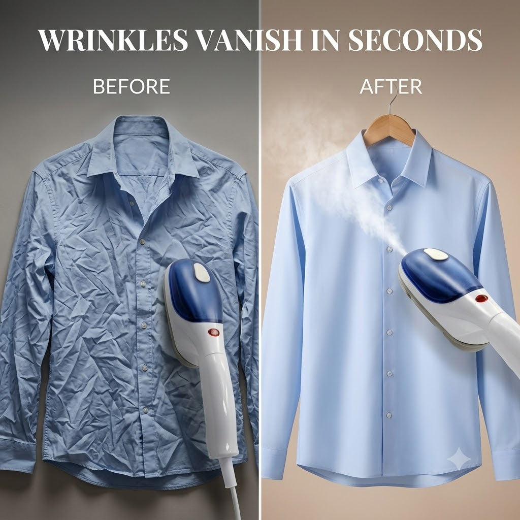 Mini Handheld Portable Electric Garment Steam Iron
