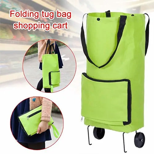 Portable Tugboat Folding Shopping Bag
