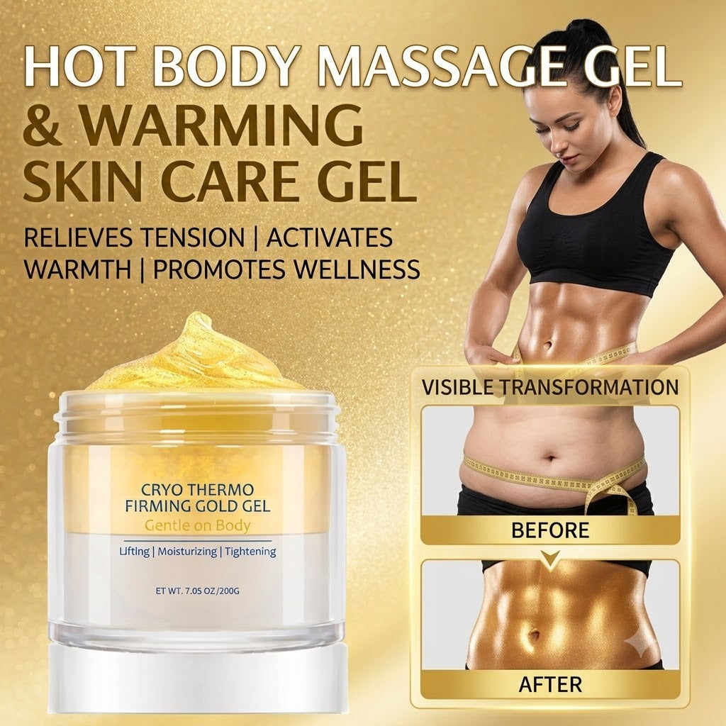 Hot Body Massage Gel Warming Skin Care Gel