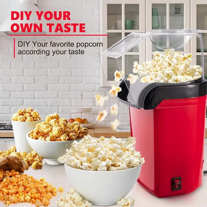Pop Corn Machine Electric Automatic Hot Air Mini Popcorn Maker