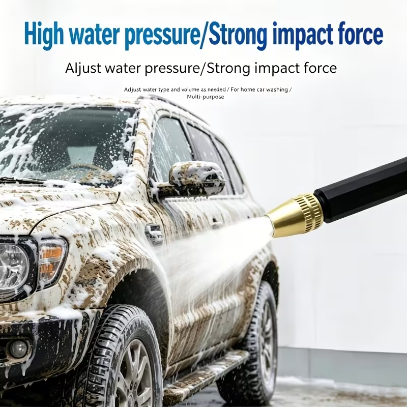 High Pressure Water Spray Gun – Multi Purpose Garden Watering & Car Wash Nozzle
