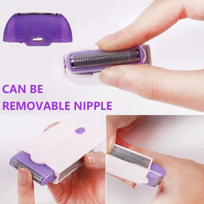 Painless Rechargeable Hair Remover – Smooth Skin Made Easy