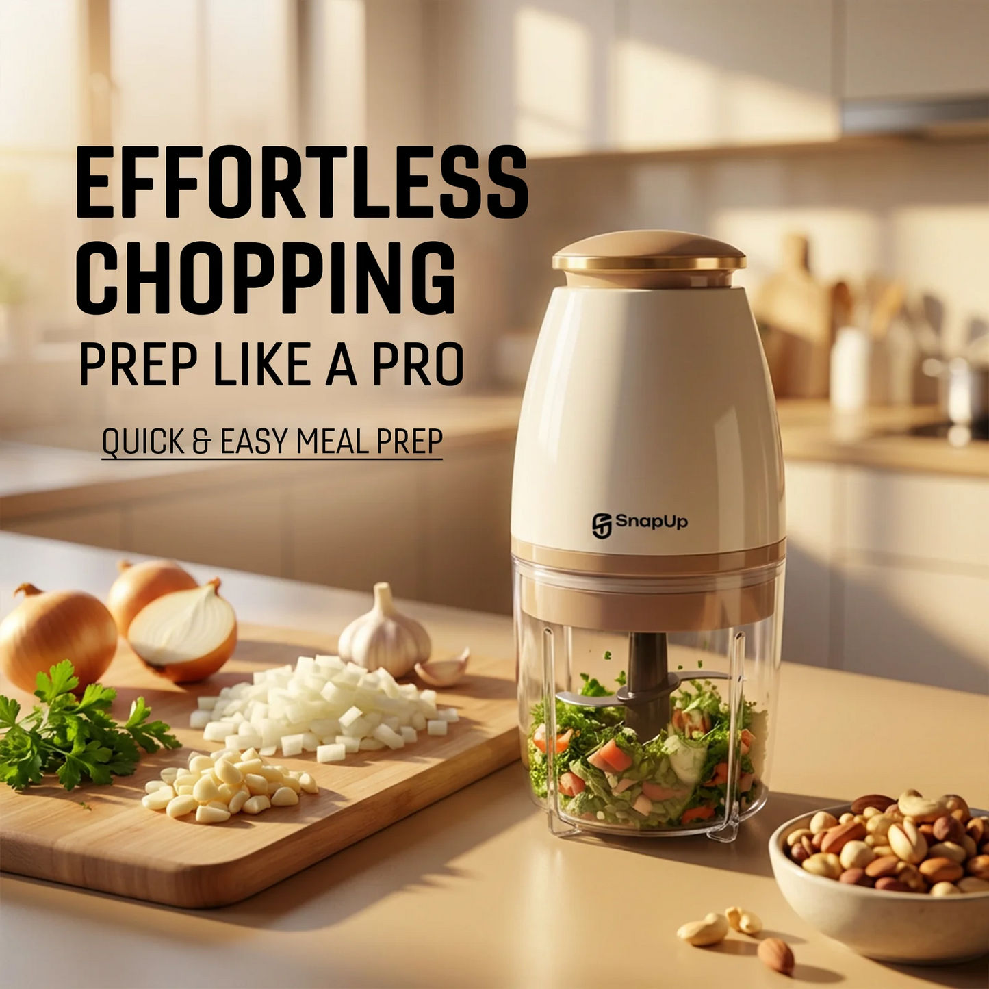 Electric Mini Meat Grinder for Meat & Vegetables