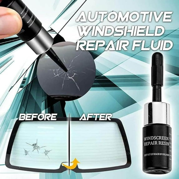 Glass Crack Repair Kit – Easy DIY Solution for Chips & Cracks