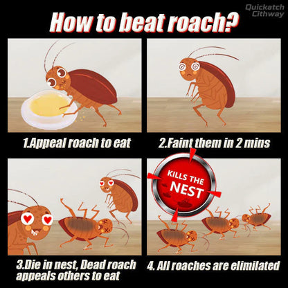 Cithway® Quickatch Roach Ace No-Mess Bait