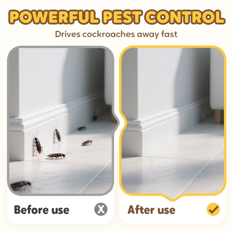 Natural Plant Cockroach Gel Beads – Repellent for Home, Car & Garden