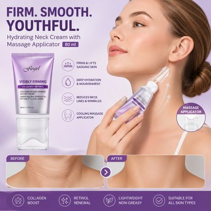 Hydrating Neck Cream with Massage Applicator