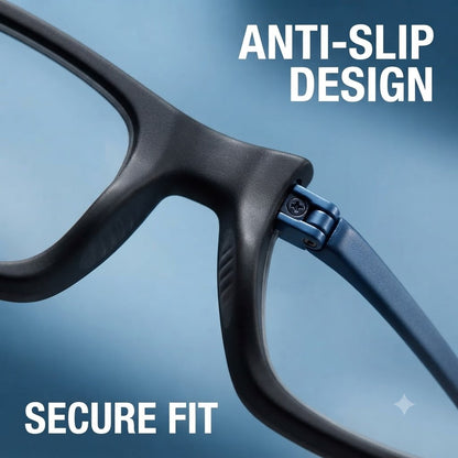 Retro Sports Reading Glasses – Anti Blue Light for Men & Women