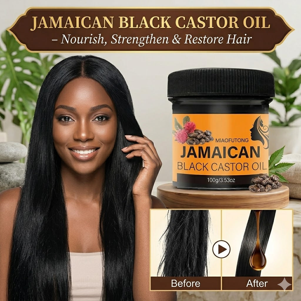 Jamaican Black Castor Oil – Nourish, Strengthen & Restore Hair