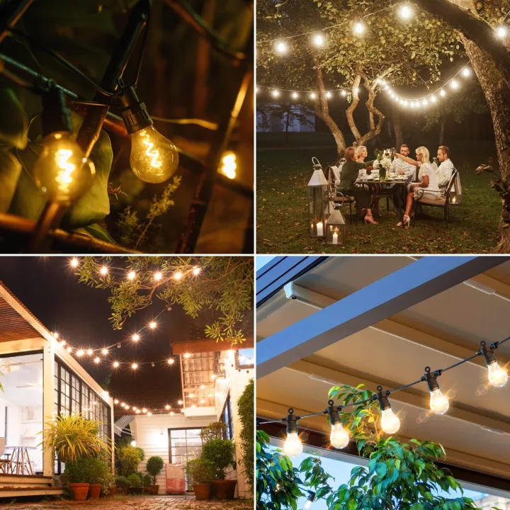 Globe String Lights – Waterproof Outdoor Hanging Décor