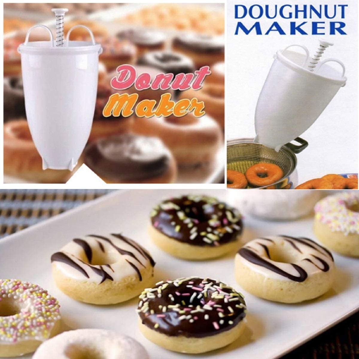 Donut Dough Dispenser – Perfectly Shaped Donuts Every Time