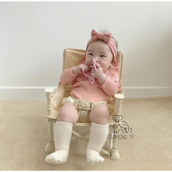 Foldable Baby Portable Dining Chair – Safe, Comfortable & Travel-Friendly Feeding Seat