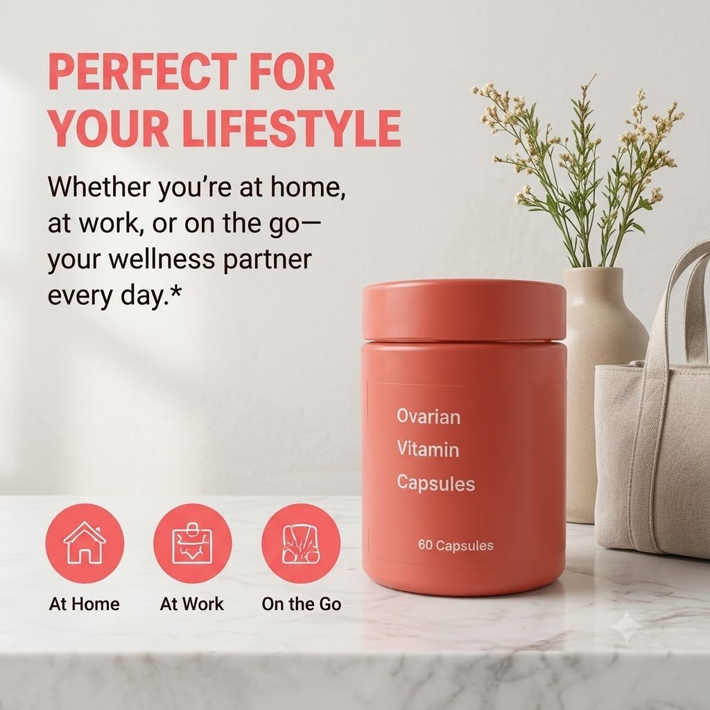 Women's Probiotic Capsules – Daily Wellness Dietary Supplement