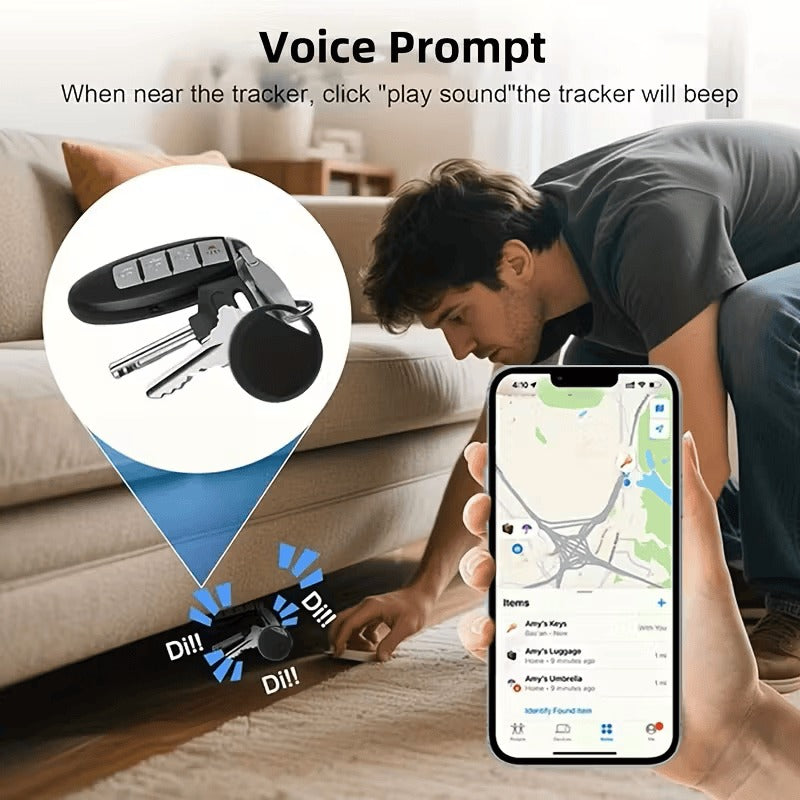 Anti-Lost Smart Tracker – Global Locator Tag for Pets, Kids & Personal Items