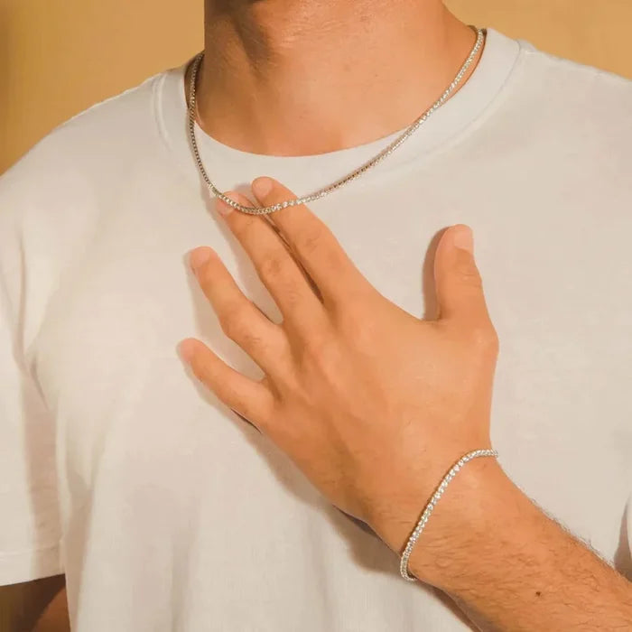Crystal' Tennis Necklace + The best gift