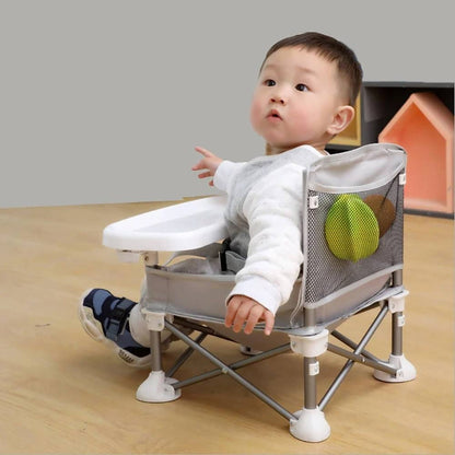 Foldable Baby Portable Dining Chair – Safe, Comfortable & Travel-Friendly Feeding Seat