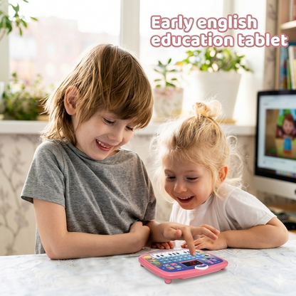 Toddler Laptop Piano Learning Tablet – Educational LED Musical Toy for Kids