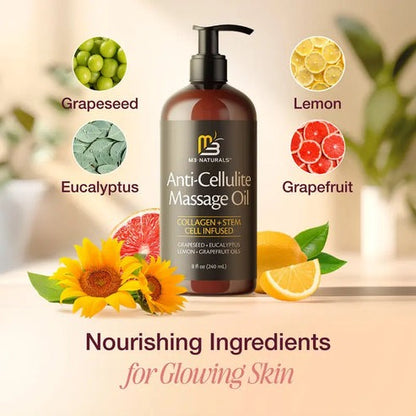 Anti Cellulite Massage Oil – Collagen Infused Moisturizing Body Oil